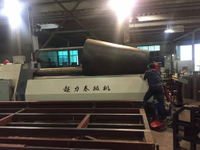 Mesin Rolling Plat Roller W12 4 Hidrolik Berat Otomatis