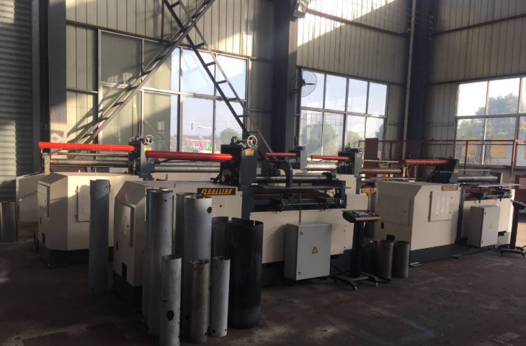 Mesin Bending Plat Datar Hidrolik 2 Roller Otomatis
